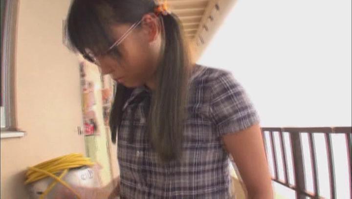 Asians  Awesome Hot young schoorlgirl with glasses squirts hard TastyBlacks - 2