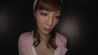 Blow Job Awesome Kaede Fuyutsuki Asian milf enjoys oral sex in the elevator Big Booty