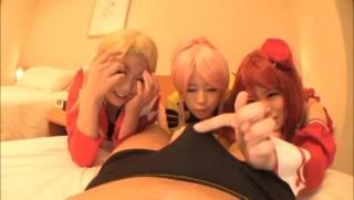 YouSeXXXX Awesome Horny Japanese having a hot foursome in POV Huge Dick