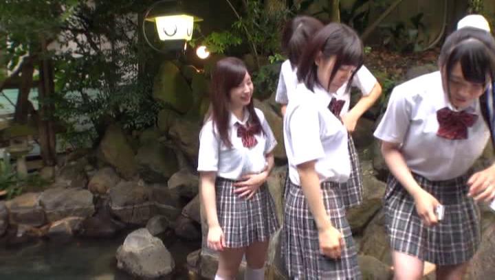 Awesome School girls moan as they get their twats fucked hard - 2
