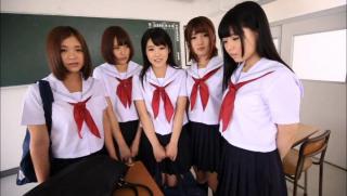 18 Year Old Porn  Awesome Superb Japanese schoolgirl group fuck with four beauties Lexington Steele - 1