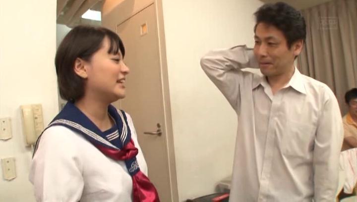 Awesome Seductive schoolgirl Aoyama Mirai banged hard - 1