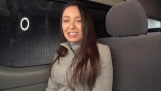 Slutty Awesome Alluring Asian milf gets persuaded to have some steamy car sex Playing