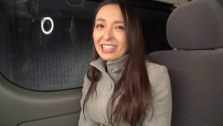 Ohmibod  Awesome Alluring Asian milf gets persuaded to have some steamy car sex Gay Physicals - 2
