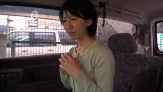 Smalltits  Awesome Fiery JApanese AV model fucked hard with a dildo in the back of a car Jock - 1
