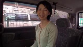 Smalltits Awesome Fiery JApanese AV model fucked hard with a dildo in the back of a car Jock