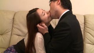 Young Awesome Hot milf Hagane Koino enjoys kissing and fucking Scissoring