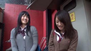 Bareback Awesome Steamy foursome with hardcore Japanese schoolgirls Messy