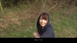 Raw Awesome Hasegawa Rui delivers a steamy blowjob outdoors Tongue