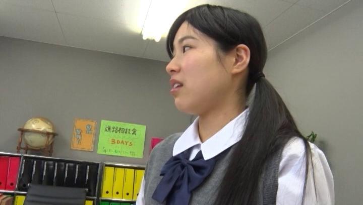 Livecams  Awesome Horny schoolgirl Kootoki Karin in raunchy solo session Street Fuck - 1