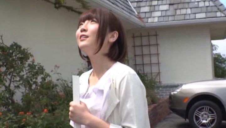 Doggy Awesome Cute Sakura Kizuna gets her shaved twat drilled hard outdoors Funny-Games