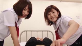 XHamsterCams  Awesome Beautiful schoolgirls expertly tug and blow a hard sweet pole Thylinh - 1