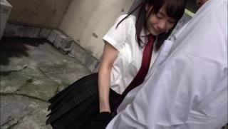 AZGals Awesome Lovely school going Suzumura Airi sucks cock hard Butthole