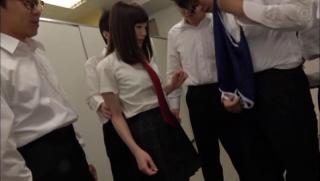 Blackdick Awesome Sleazy teen Suzumura Airi enjoys a steamy foursome Doll