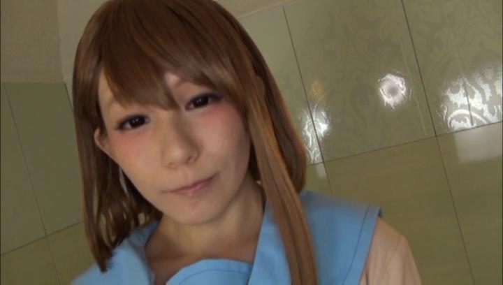 Awesome Beautiful cutie Konishi Marie offers a sensual handjob - 2