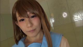 Sexteen Awesome Beautiful cutie Konishi Marie offers a sensual handjob Wives