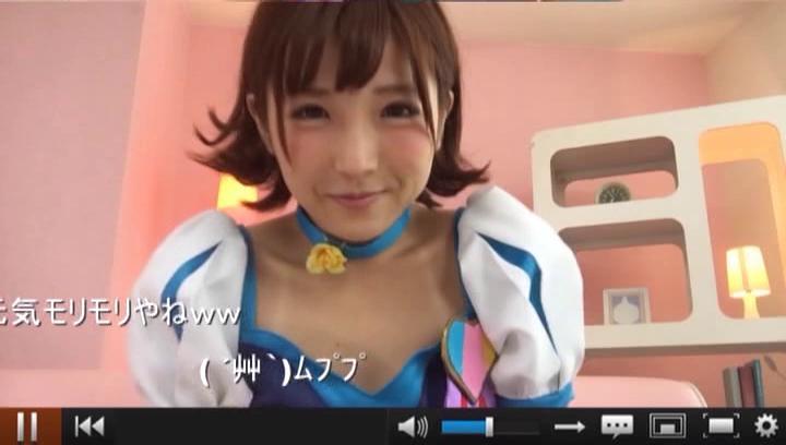 Awesome Sakura Kizuna sex cosplay and hardcore sex on cam - 1