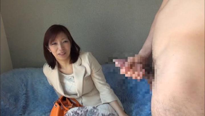 Awesome Appetizing Asian lassie takes on a huge dick - 1