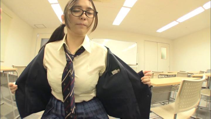 Her  Awesome Sexy schoolgirl gets her gaping wet twat filled by a hard cock NudeMoon - 1