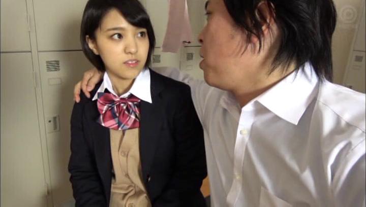 CoedCherry  Awesome Hinata Mio gets her small tits caressed Free - 2