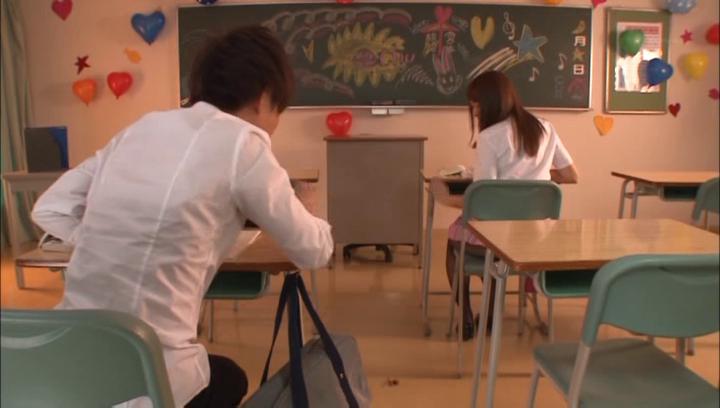 Footfetish Awesome Appealing teen gets naugty in classroom sensation Strange