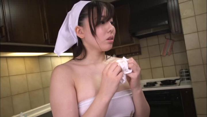 Love  Awesome Delicious kitchen sx for sexy Egami Shiho FreeInterracialTo... - 1