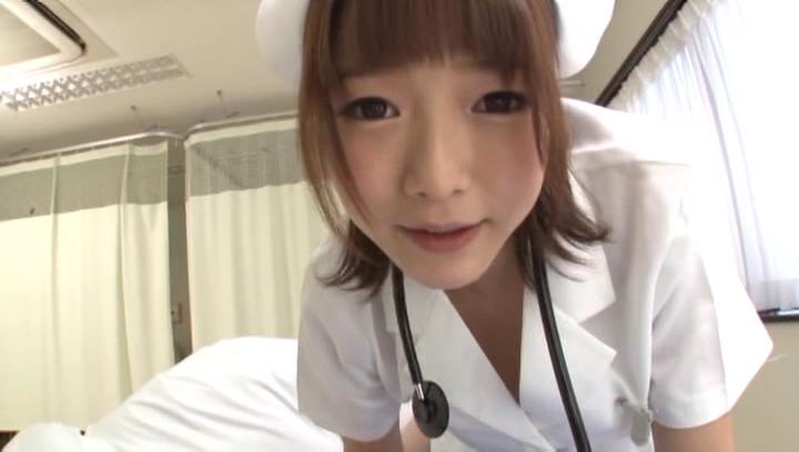 This Awesome Alluring Japanese nurse bounces on cock like a crazy cowgirl RabbitsCams