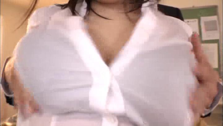Facebook  Awesome Sexy babe Etou Yui enjoys office sex Hard - 1