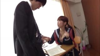 Goldenshower Awesome Pigtailed Japanese schoolgirl strips to fuck with her teacher Free Fuck Vidz