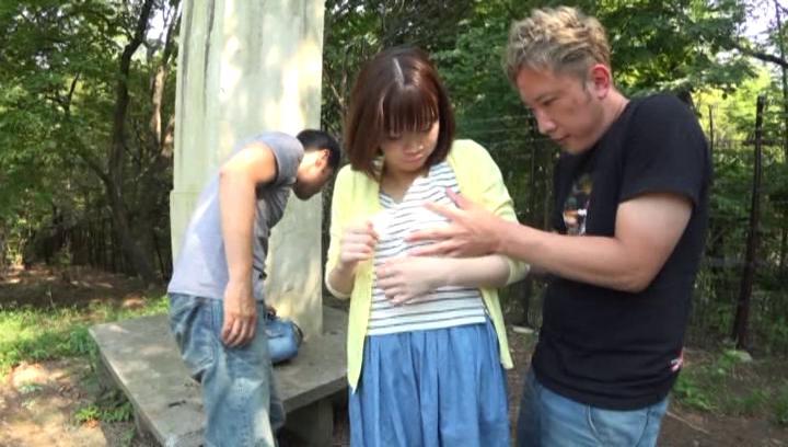 Milfs Awesome Moriho Sana finds plenty of sexual fun outdoors in a mmf action Twinkstudios - 2