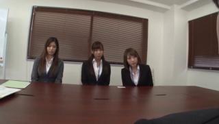 Rola Awesome Three office babes tempt their new sexy male colleague Chick