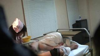 Gaystraight Awesome Cock yearning Tokyo nurse wanks cock of a handsome guy OnOff