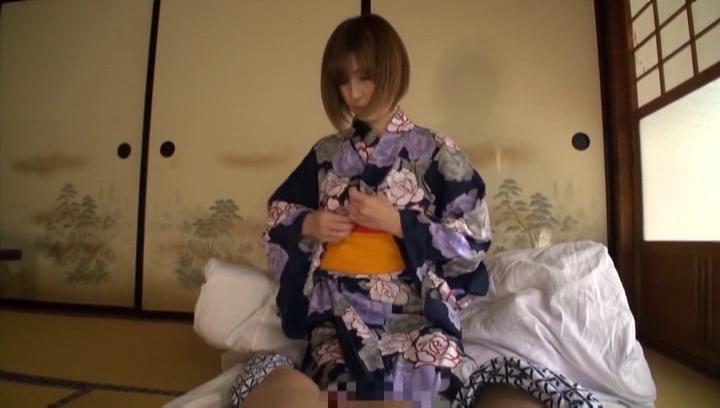 Culo Awesome MILF in a kimono teasing a cock and giving a hot blowjob Selena Rose