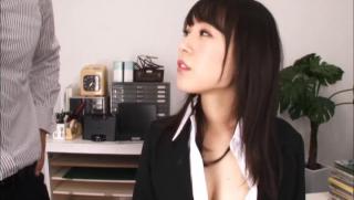 Best Blowjob Awesome Office lady Kitagawa Yuzu has her pink shaved pussy ready for sex Gay 3some