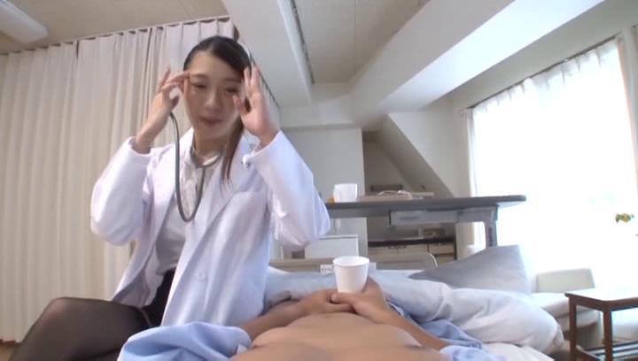 Awesome Steamy nurses heals patient with a soft blowjob - 2