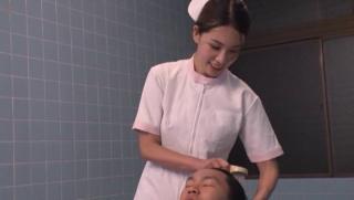 Thick Awesome Naked nurse goes wild on cock in superb Japanese XXX Fat Ass