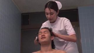 Large Awesome Naked nurse goes wild on cock in superb Japanese XXX Mulata