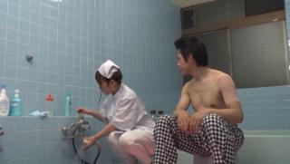 Male Awesome Steamy nurses pleases patient with a new...
