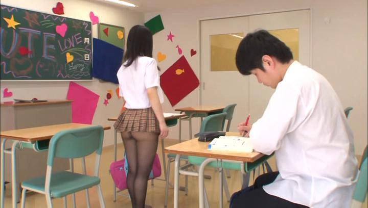 Awesome Classroom Japanese porn with sweet Kanae Ruka - 2