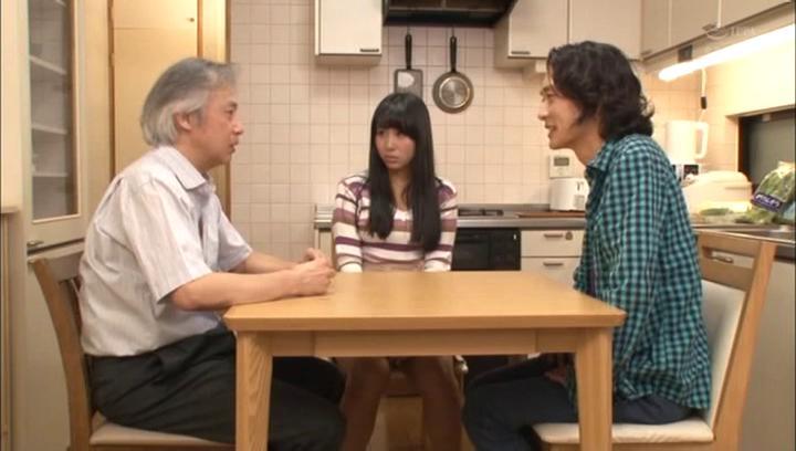 Gay Pornstar Awesome Long-haired Japanese teen with small tits fucked by an elderly guy Jeans