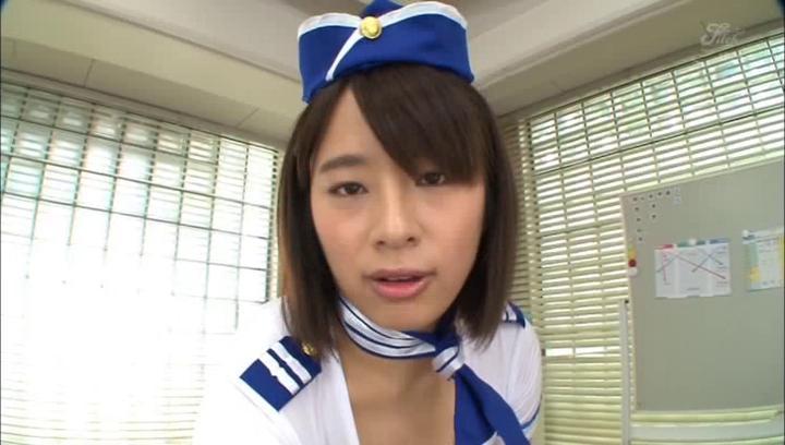 Awesome Haruna Hana got cum on tits after sex - 1