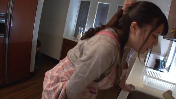 Smooth  Awesome Japanese housewife had hardcore sex LesbianPornVideos - 1