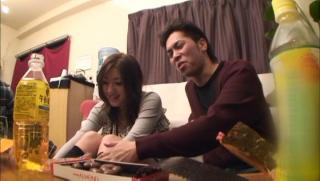 Wife Awesome Akitsuki Reina is having a threesome Lesbian threesome