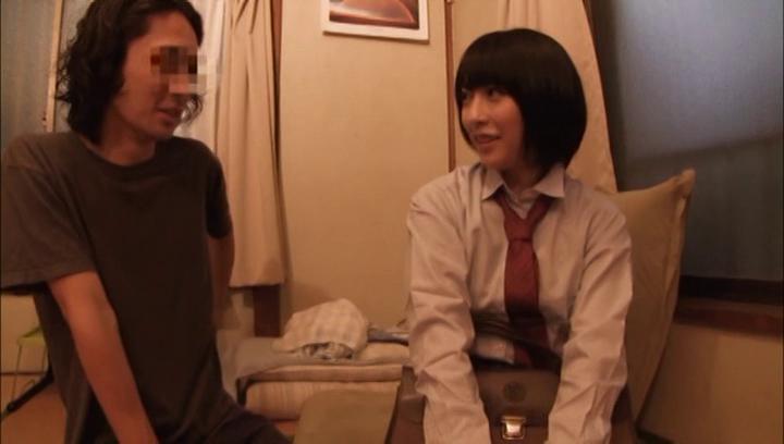 Awesome Abeno Miku is a naughty schoolgirl - 1