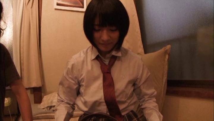 Arxvideos  Awesome Abeno Miku is a naughty schoolgirl Ruiva - 1