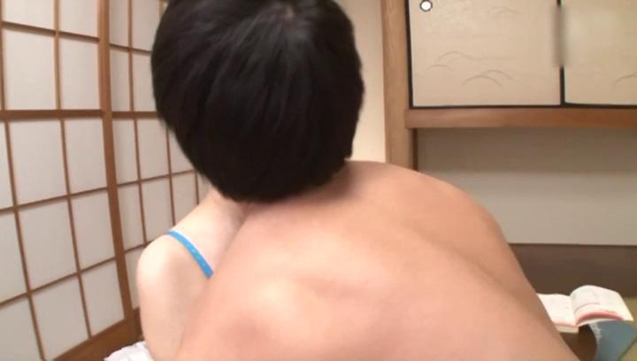 Awesome Japanese woman is paying rent with tits - 2