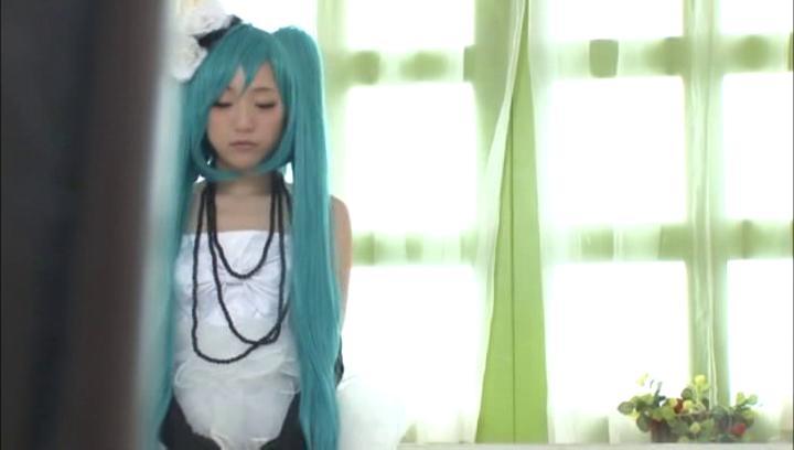 Awesome Chick with blue hair got a rear fuck - 1