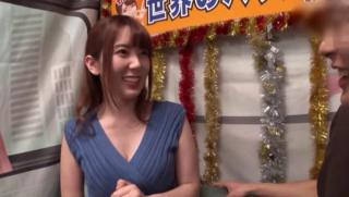 Upskirt Awesome Japanese model is very good at handjobs X-Angels