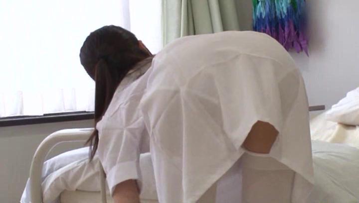 Awesome Hot Tokyo nurse is playng with a dick - 1