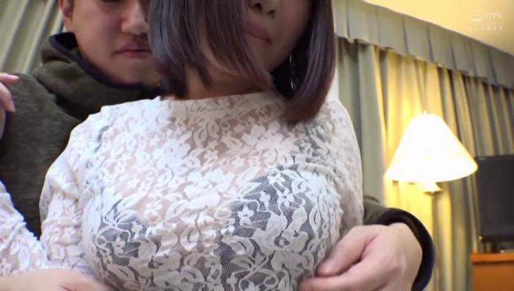 Awesome Japanese married woman got a creampie - 1